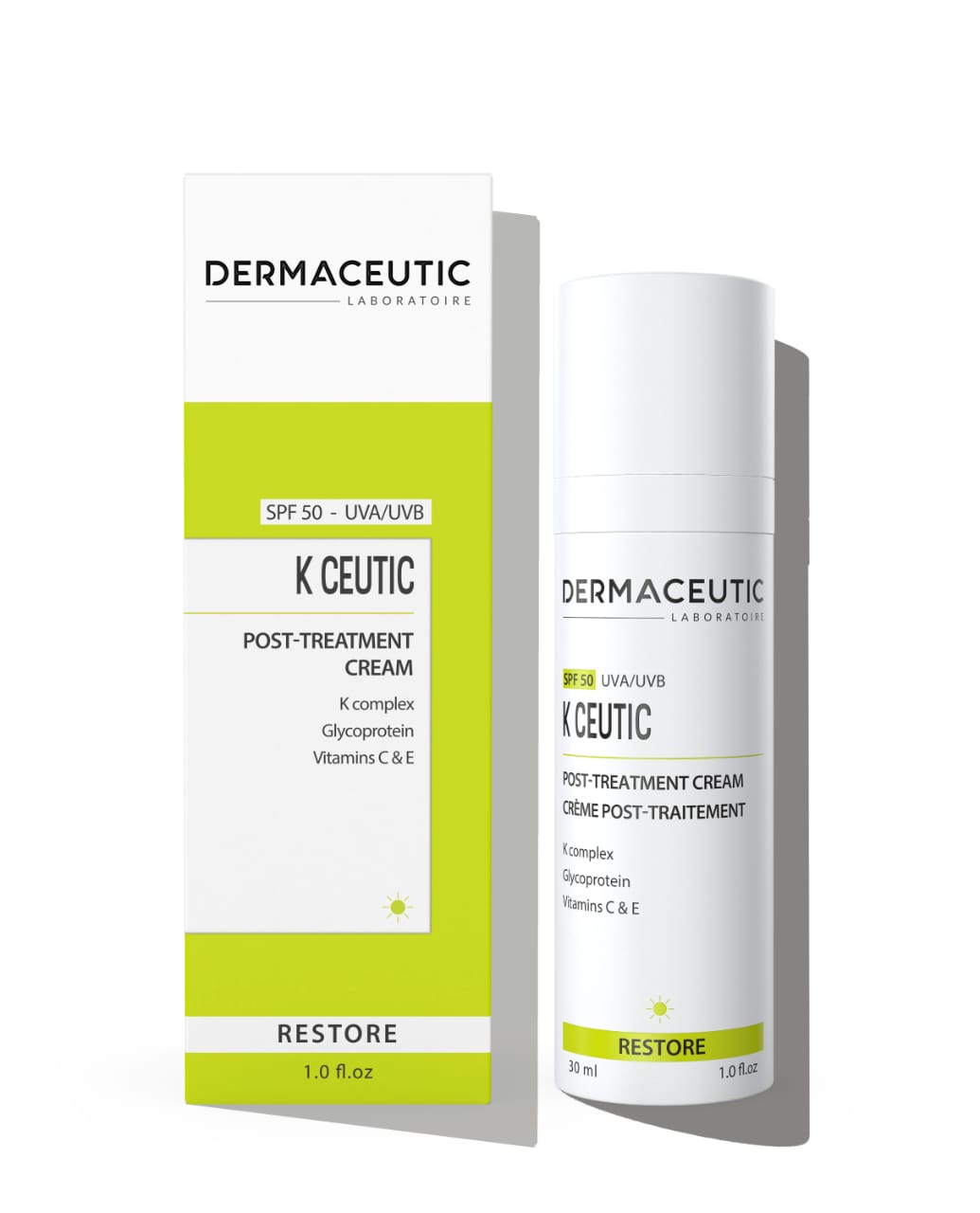 Dermaceutic K Ceutic Post-Treatment Cream SPF 50 – 30ml