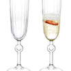 Lavinia 4-piece Champagne Glass Set - Madame Coco JO