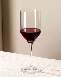 Rachel 6-piece Crystal Wine Glass Set - Madame Coco JO