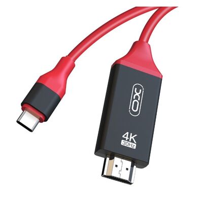 XO GB-005 Type-C to HDMI 4K Cable – 2 Meters XO GB-005 Type-C to HDMI 4K Cable – 2 Meters