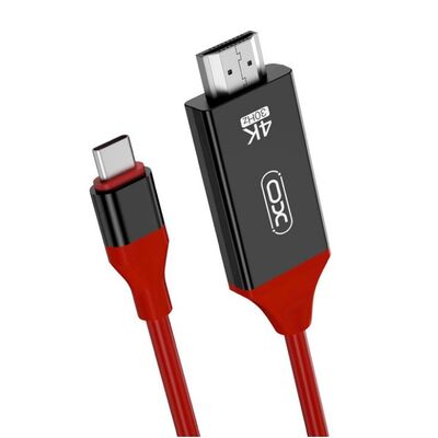XO GB-005 Type-C to HDMI 4K Cable – 2 Meters XO GB-005 Type-C to HDMI 4K Cable – 2 Meters