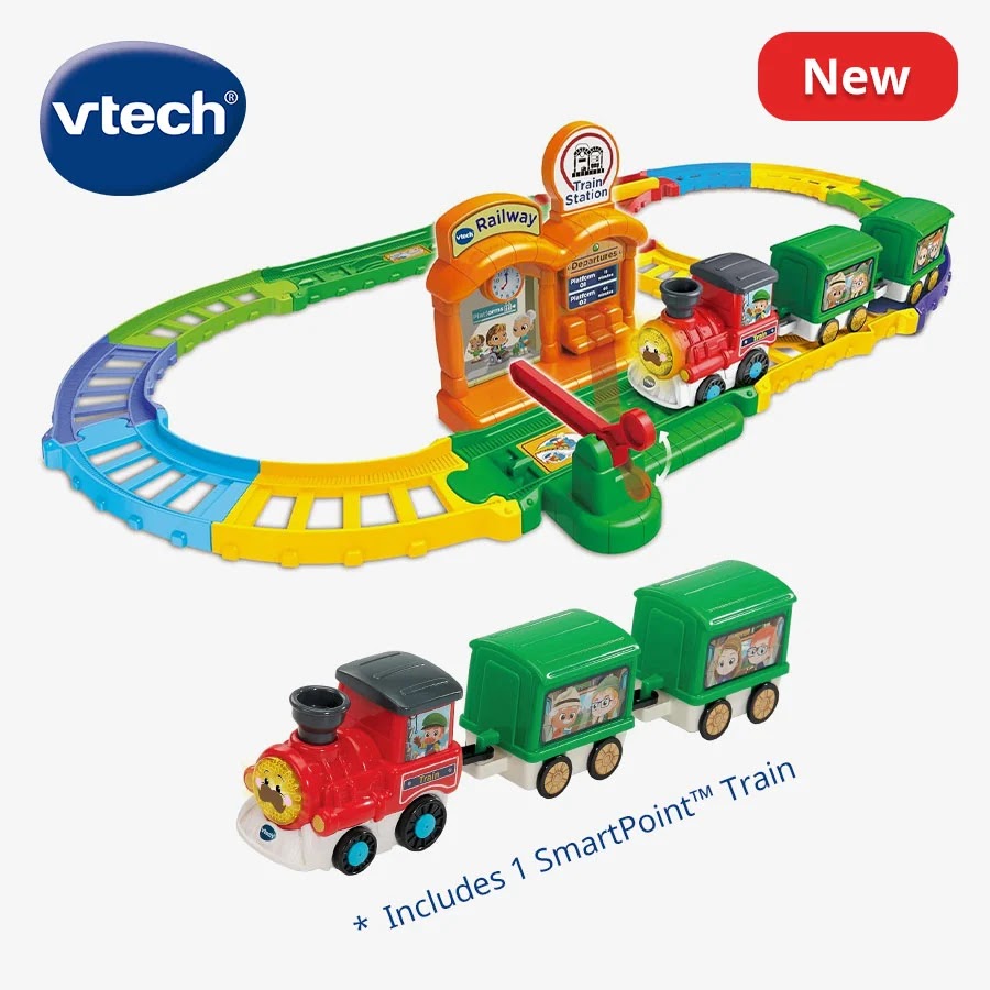 VTech Toot-Toot Drivers Chug & Learn Train Set – 1-5 Years – 80-588603