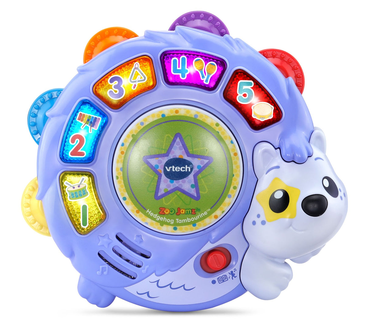 VTech Tapping Tunes Tambourine – 1.5-4 Years – 80-591303
