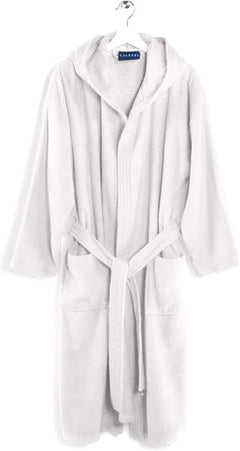 Caleffi Minorca Bathrobe XXL - White Soft & Elegant