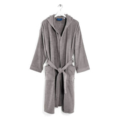 Caleffi Minorca Bathrobe XXL - Grey Elegant & Cozy