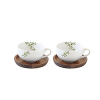 Easy Life Natura 4-Piece 120ml Coffee Cup Set – Elegant
