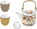 Easy Life Paisley Abundance Tea Set - Multicolor