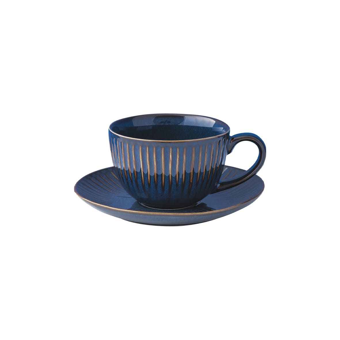 Easy Life Gallery 250ml Cup & Saucer Set – Blue