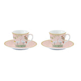 Easy Life Jardin De Reves Coffee Cups Set 80ml - 4pcs