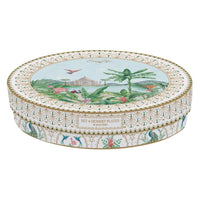 Easy Life Paradise Sauvage 4-Piece Dessert Plate Set – Multicolored