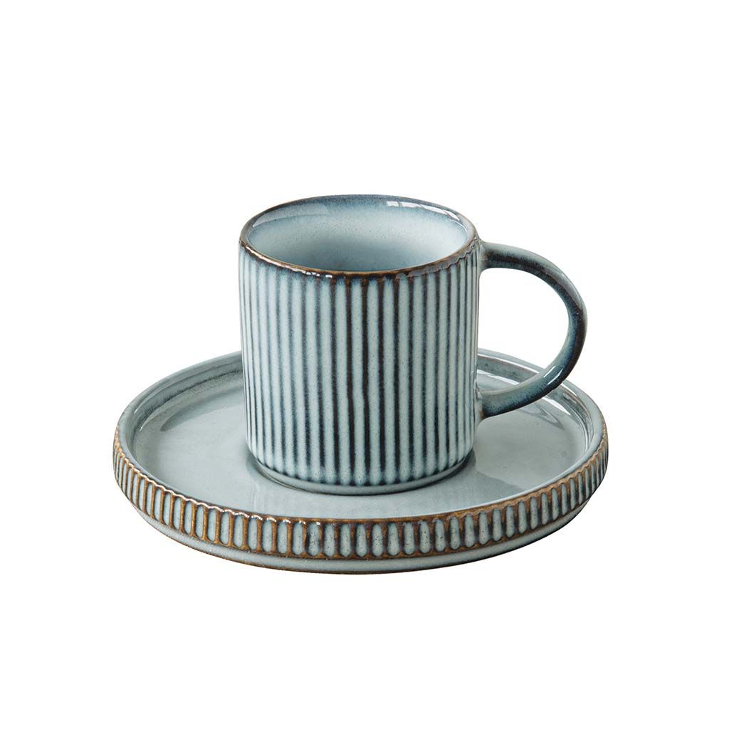 Easy Life Domus Coffee Cup & Saucer Set 100ml