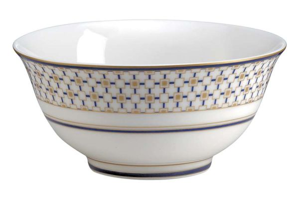 Easy Life Charles Bowl 15cm – Blue & Gold Elegant
