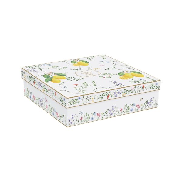 طقم فناجين قهوة 12 قطعة 100 مل Easy Life Fleurs et Citrons