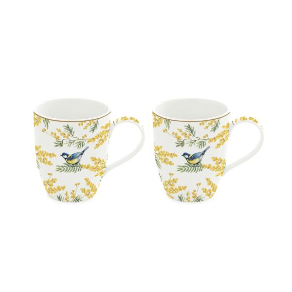 Easy Life Mimosa 350ml Mug Set of 2 - Multi Colors Easy Life Mimosa 350ml Mug Set of 2 - Multi Colors