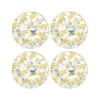 Easy Life Mimosa 4 Dessert Plates 19cm - Multi Colors