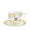 Easy Life Mimosa 370ml Tea Cup & Saucer Set - Multi Colors