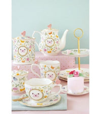 Easy Life Dancing Butterflies 2-Tier Cake Stand - Multicolor