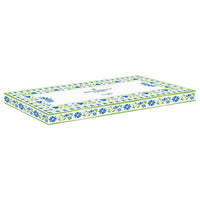 Easy Life Flowers Garden 35×15cm Serving Plate with Box - Blue & Green