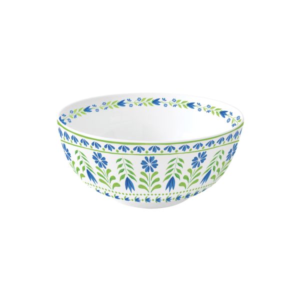 زبدية من Easy Life Flowers Garden - أزرق وأخضر