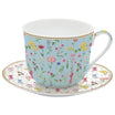 طقم فنجان شاي 2 قطعة 400 مل Easy Life Meadow Flowers