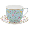 Easy Life Meadow Flowers 2pcs Tea Cup Set 400ml