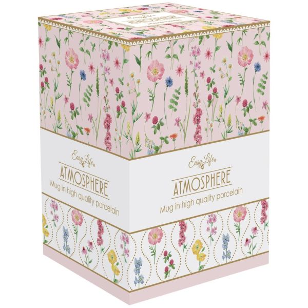 Easy Life Meadow Flowers 600ml Mug – Multi Colors
