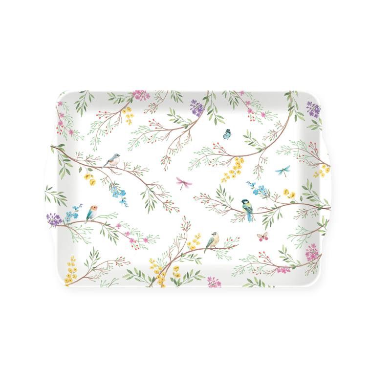 صينية بيدين 33×22 سم Easy Life Birds Melody - ألوان متعددة