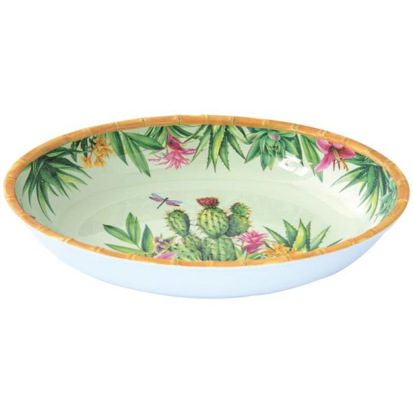 Easy Life Tenerife Oval Bowl 33×23cm – Multi Colors