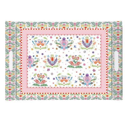 صينية 49×34 سم من Easy Life Spring Folk - ألوان متعددة