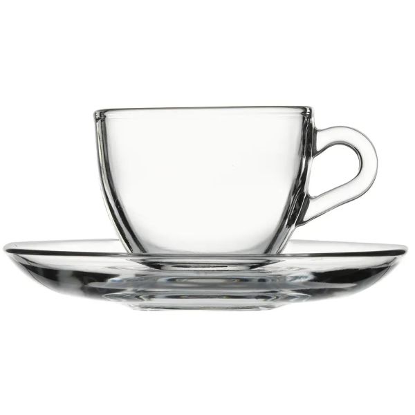Cerve Brazil 12-Piece Espresso Cups & Saucers 75ml