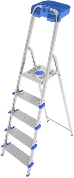 Colombo Atlantica 5-Step Ladder - Silver | Safe & Durable