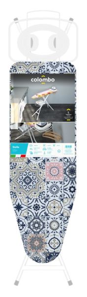 Colombo Stella Ironing Board - White | Easy & Comfortable