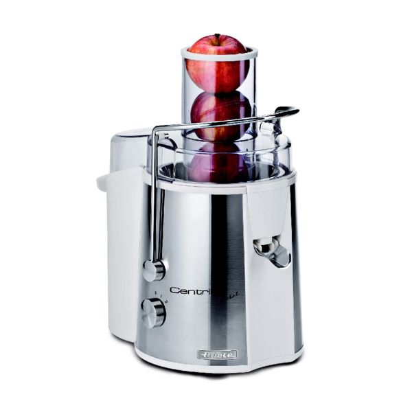 Ariete Centrika Juicer – 700W, White & Steel Design Ariete Centrika Juicer – 700W, White & Steel Design