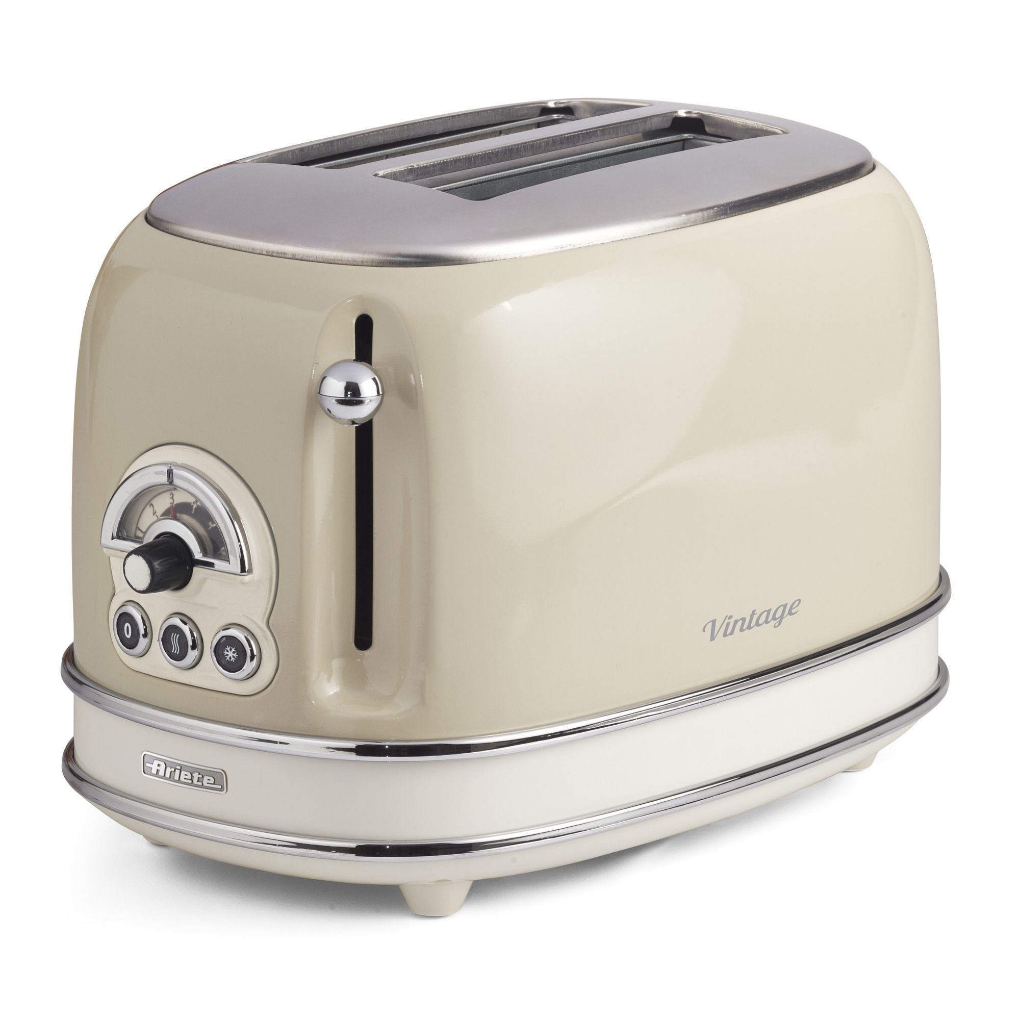 Ariete Vintage 155 Toaster – 2 Slots, Classic Design