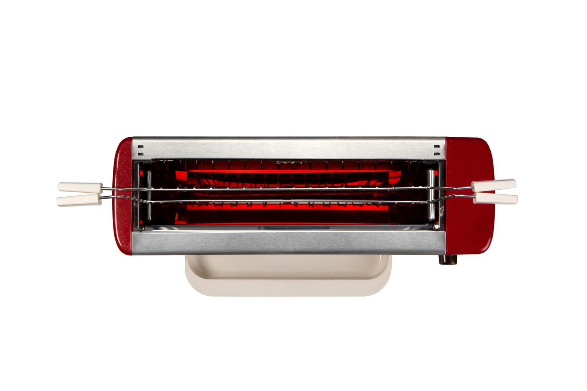 Ariete Party Time 730 Electric Grill – Red – Quick & Delicious