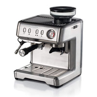Ariete Espresso Machine with Coffee Grinder – Silver