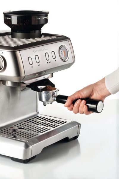 Ariete Espresso Machine with Coffee Grinder – Silver Ariete Espresso Machine with Coffee Grinder – Silver