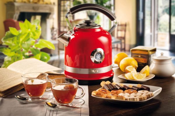 Ariete Moderna 1.7L Electric Kettle – Stylish Red