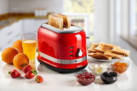 Ariete Moderna 2-Slice Toaster – Red, Stylish & Easy Use