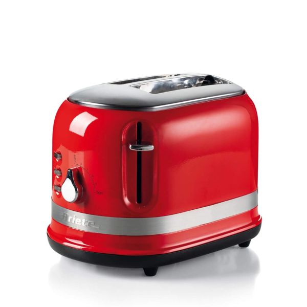 Ariete Moderna 2-Slice Toaster – Red, Stylish & Easy Use Ariete Moderna 2-Slice Toaster – Red, Stylish & Easy Use