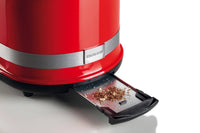 Ariete Moderna 2-Slice Toaster – Red, Stylish & Easy Use