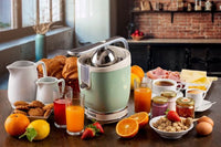 عصارة Ariete Vintage – أخضر، تصميم كلاسيكي وأداء ممتاز