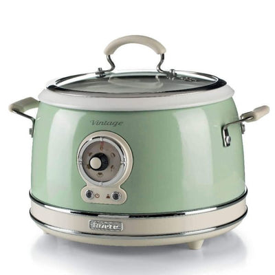 طباخ أرز/بطيء Ariete Vintage – متعدد الوظائف وسهل الاستخدام
