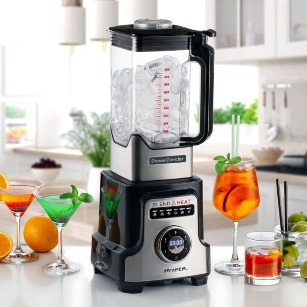 Ariete Blendy Pro 2L Blender with Heating - Silver Ariete Blendy Pro 2L Blender with Heating - Silver
