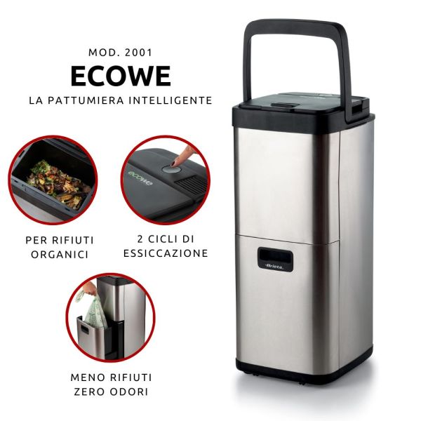 Ariete Organic Waste Basket – Practical & Stylish Ariete Organic Waste Basket – Practical & Stylish