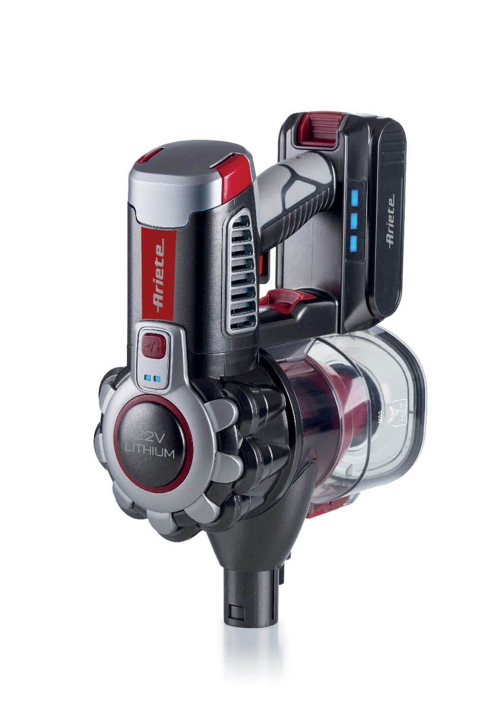 Ariete 2757 Cordless Vacuum – Red, Lightweight & Powerful Ariete 2757 Cordless Vacuum – Red, Lightweight & Powerful