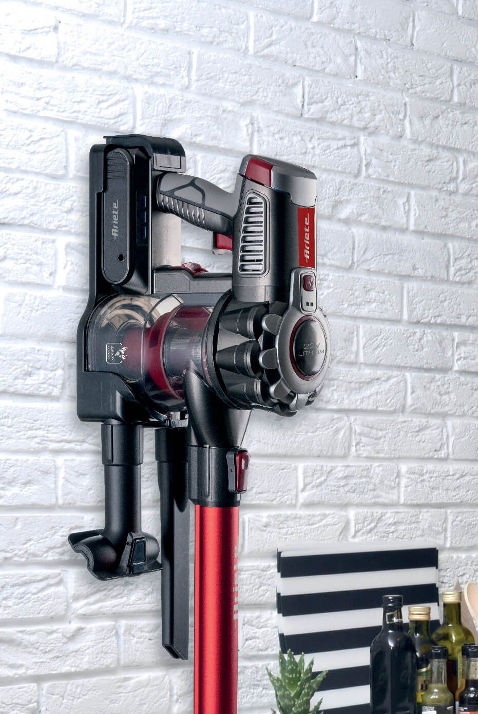 Ariete 2757 Cordless Vacuum – Red, Lightweight & Powerful Ariete 2757 Cordless Vacuum – Red, Lightweight & Powerful