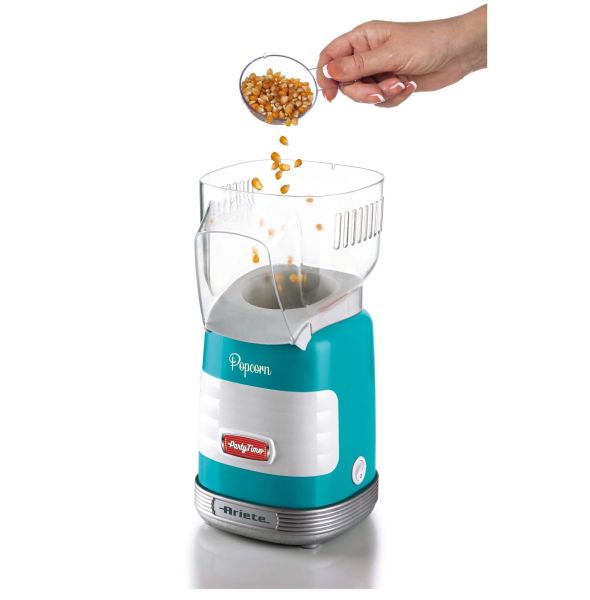 Ariete Party Time Popcorn Maker – Blue, Fast & Fun Ariete Party Time Popcorn Maker – Blue, Fast & Fun