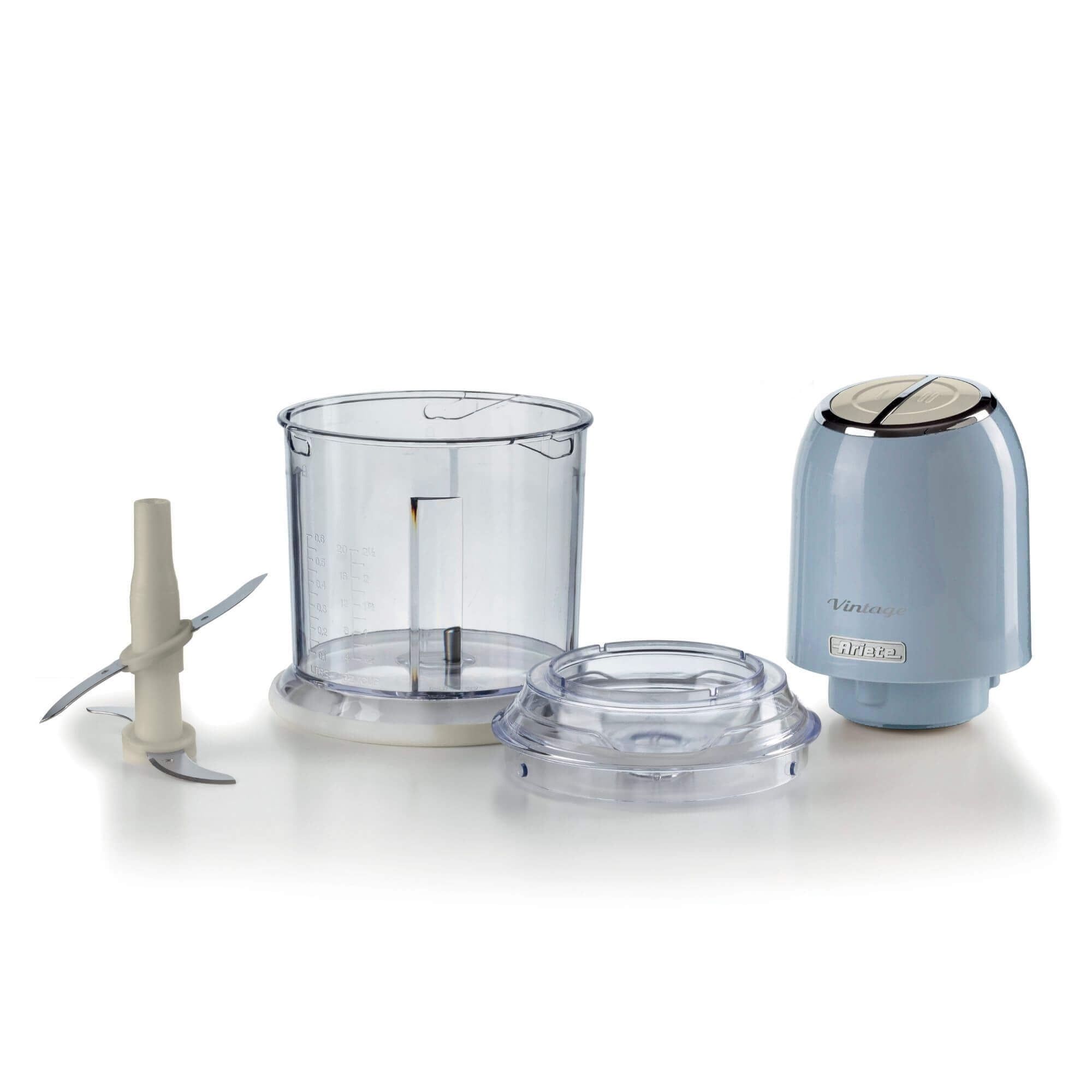 Ariete Vintage Electric Slicer – Blue, Precise & Fast