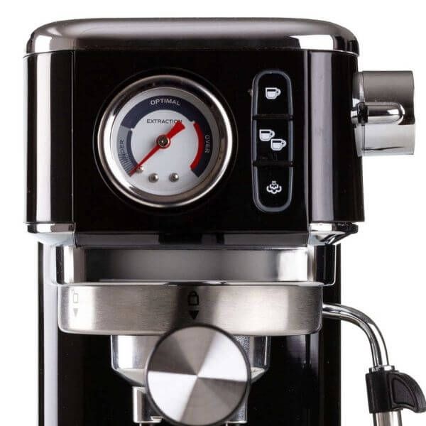 Ariete Moderna 1381 Espresso Machine – Black – Stylish Coffee